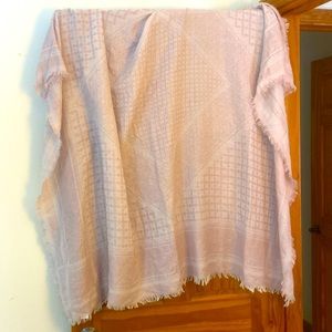 Large patterned scarf/wrap.  100% polyester